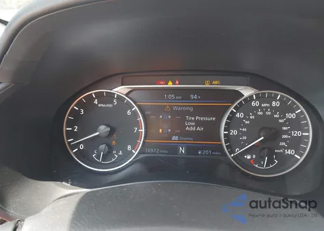 2020 Nissan Altima Sr Fwd z USA, uszkodzony, nr VIN 1N4BL4CVXLC242205